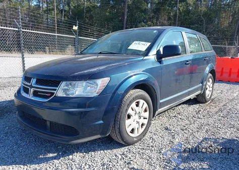 2014 Dodge Journey American Value Pkg из США, поврежденный, VIN 3C4PDCAB3ET100995